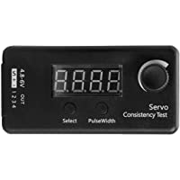 SANON DC 4. 8V-6V Mini Servo Tester Digital-Controlador de Velocidad de Consistencia Esc con 3 Modos para RC Drone Car